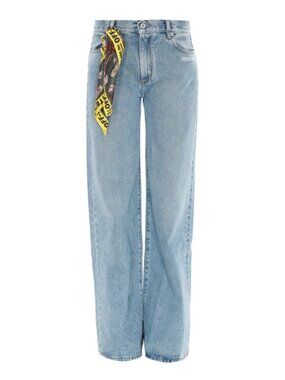 Archival Off-White c/o Virgil Abloh Scarf Jeans (24 x 28) NWT